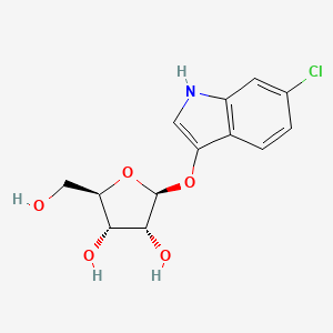 6-Chloro-3-indolyl beta-d-ribofuranoside