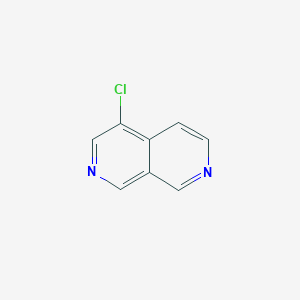 molecular formula C8H5ClN2 B15200927 4-Chloro-2,7-naphthyridine 