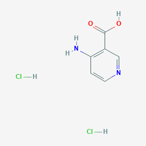 molecular formula C6H8Cl2N2O2 B1520095 4-Aminonicotinic acid dihydrochloride CAS No. 1138011-19-4
