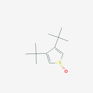 Thiophene, 3,4-bis(1,1-dimethylethyl)-, 1-oxide