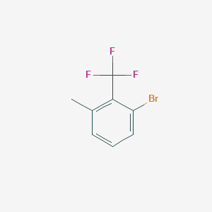 molecular formula C8H6BrF3 B1520102 2-Bromo-6-methylbenzotrifluoride CAS No. 944268-56-8
