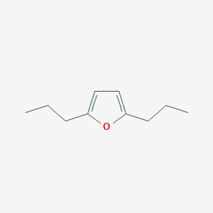 molecular formula C10H16O B15201107 2,5-Dipropylfuran 