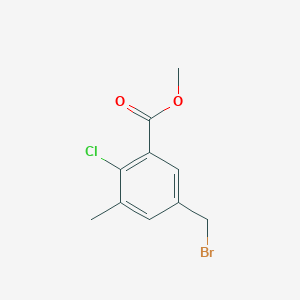 Methyl 5-(bromomethyl)-2-chloro-3-methylbenzoate