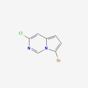 7-Bromo-3-chloropyrrolo[1,2-c]pyrimidine