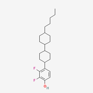 2,3-Difluoro-4-(4'-pentyl[1,1'-bicyclohexyl]-4-yl)phenol