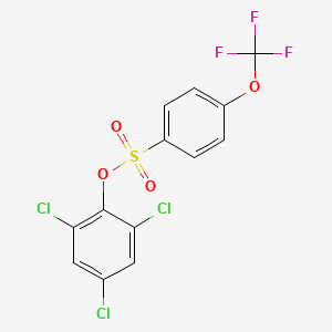 2,4,6-Trichlorophenyl 4-(trifluoromethoxy)benzenesulfonate