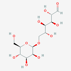 molecular formula C12H22O11 B15201513 6-O-(b-D-Mannopyranosyl)-D-mannose 