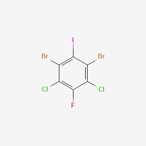 2,6-Dibromo-3,5-dichloro-4-fluoroiodobenzene