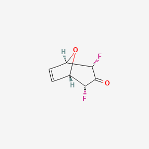 (1S,2R,4S,5R)-2,4-difluoro-8-oxabicyclo[3.2.1]oct-6-en-3-one