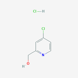 molecular formula C6H7Cl2NO B1520166 (4-Chloropyridin-2-yl)methanol hydrochloride CAS No. 1185714-76-4