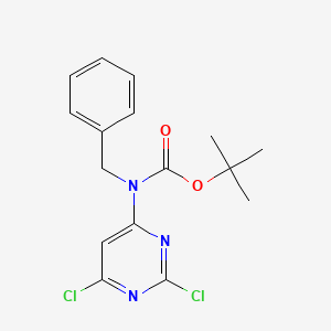 Tert-butyl benzyl(2,6-dichloropyrimidin-4-yl)carbamate