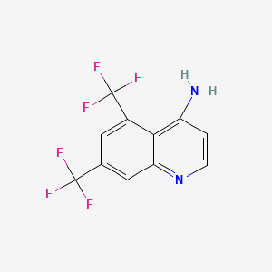 4-Amino-5,7-bis(trifluoromethyl)quinoline