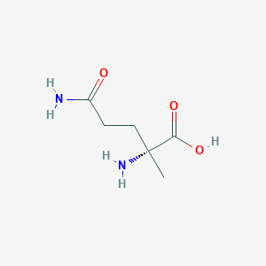 (2R)-2-Amino-4-carbamoyl-2-methylbutanoic acid