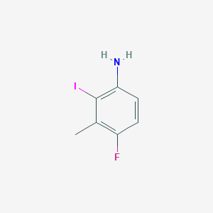 4-Fluoro-2-iodo-3-methylaniline