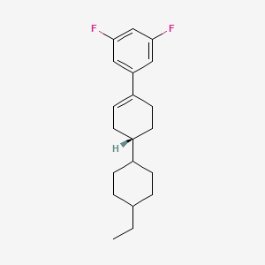 1-[(4S)-4-(4-ethylcyclohexyl)cyclohexen-1-yl]-3,5-difluorobenzene