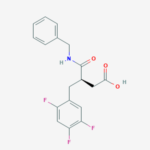 (R)-3-(Benzylcarbamoyl)-4-(2,4,5-trifluorophenyl)-butanoic acid