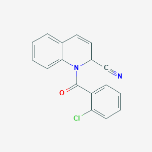 1-(2-Chlorobenzoyl)-1,2-dihydroquinoline-2-carbonitrile