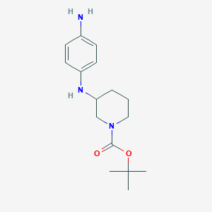 3-(4-Amino-phenylamino)-piperidine-1-carboxylic acid tert-butyl ester