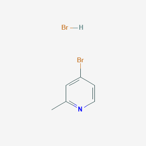 molecular formula C6H7Br2N B1520199 4-Brom-2-methylpyridin-hydrobromid CAS No. 1185568-51-7