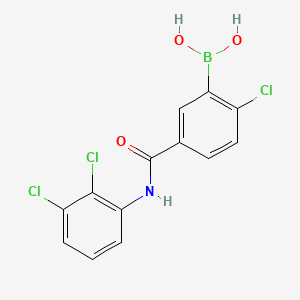 2-Chloro-5-(2,3-dichlorophenylcarbamoyl)benzeneboronic acid