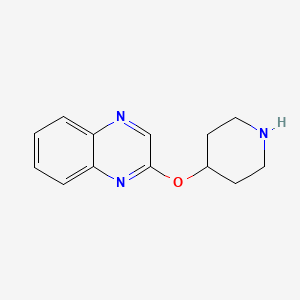2-(Piperidin-4-yloxy)quinoxaline