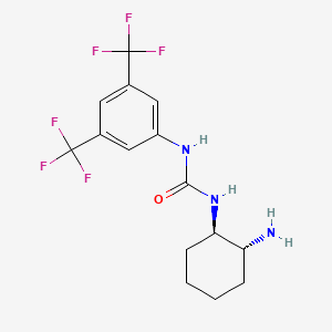 1-((1R,2R)-2-Aminocyclohexyl)-3-(3,5-bis(trifluoromethyl)phenyl)urea