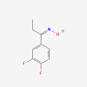 (NZ)-N-[1-(3,4-difluorophenyl)propylidene]hydroxylamine