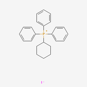 molecular formula C24H26IP B15202096 Cyclohexyl triphenylphosphonium iodide CAS No. 55894-17-2