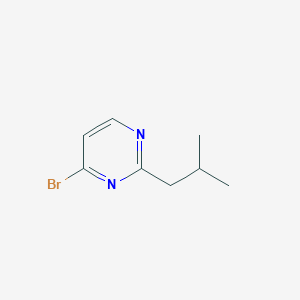 4-Bromo-2-isobutylpyrimidine