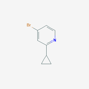 4-Bromo-2-cyclopropylpyridine