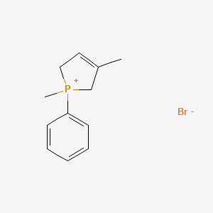 1,3-Dimethyl-1-phenyl-2,5-dihydro-1H-phosphol-1-ium bromide