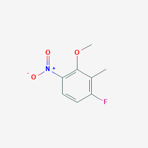 3-Fluoro-2-methyl-6-nitroanisole