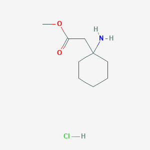 Methyl 2-(1-aminocyclohexyl)acetate hydrochloride