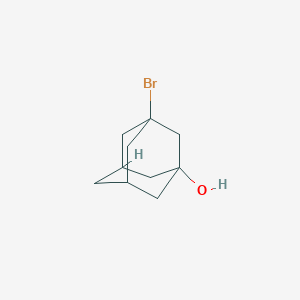 molecular formula C10H15BrO B15202231 3-Bromoadamantan-1-ol 