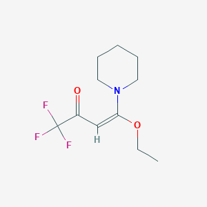 4-Ethoxy-1,1,1-trifluoro-4-piperidin-1-yl-but-3-en-2-one