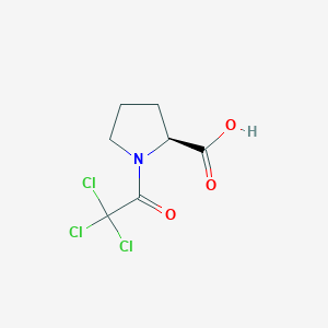 (S)-1-(2,2,2-Trichloroacetyl)pyrrolidine-2-carboxylic acid