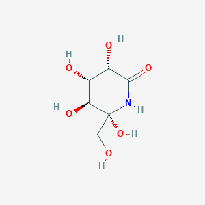 molecular formula C6H11NO6 B15202304 d-Mannono-d-lactam 