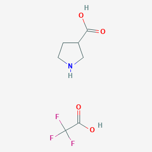 Pyrrolidine-3-carboxylic acid trifluoroacetate