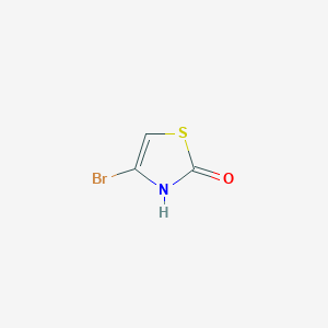 molecular formula C3H2BrNOS B1520237 4-Bromothiazol-2-ol CAS No. 1086381-71-6