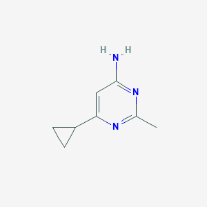 6-Cyclopropyl-2-methylpyrimidin-4-amine