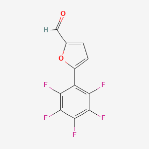 5-(2,3,4,5,6-Pentafluorophenyl)-2-furaldehyde