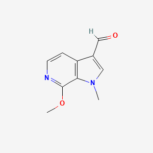 7-Methoxy-1-methyl-1H-pyrrolo[2,3-c]pyridine-3-carbaldehyde