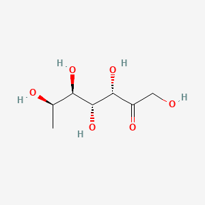 molecular formula C7H14O6 B15202485 7-Deoxy-D-altro-2-heptulose CAS No. 29864-54-8