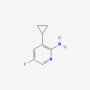 3-Cyclopropyl-5-fluoropyridin-2-amine