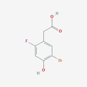 5-Bromo-2-fluoro-4-hydroxyphenylacetic acid