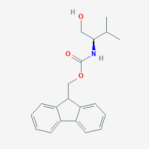 B152026 (R)-(9H-Fluoren-9-yl)methyl (1-hydroxy-3-methylbutan-2-yl)carbamate CAS No. 215178-46-4