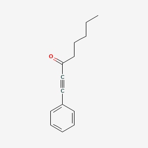 1-Octyn-3-one, 1-phenyl-