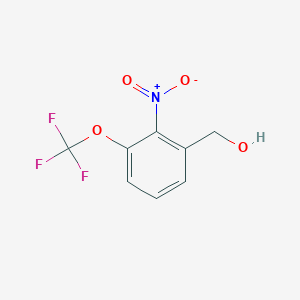 [2-Nitro-3-(trifluoromethoxy)phenyl]methanol