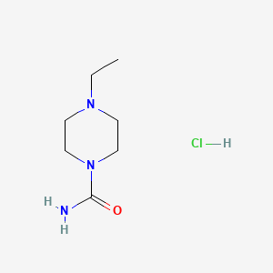 4-Ethylpiperazine-1-carboxamide hydrochloride