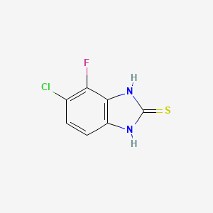 5-Chloro-4-fluoro-1,3-dihydro-2H-benzo[d]imidazole-2-thione